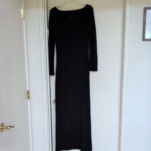 Carole Little black maxi dress